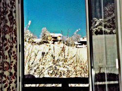 Aussicht vom Schlafzimmerbalkon